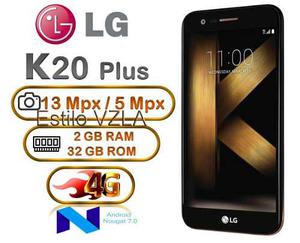 Lg K20 Plus 32gb 2gb Ram Hd Huella Cam 13mp Android 7 Nougat