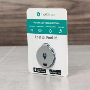 Localizador Trackr Bravo Silver De Objetos Usa Bluetooth