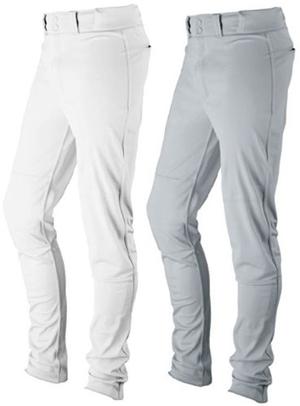 Pantalon De Beisbol De Niño (gris Y Blanco)