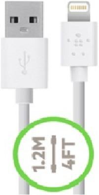 Cable Belkin Para Iphone 5 5s 6 6s Plus Carga Rapida Sky