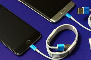 Cable Dual Lightning Micro Usb Iphone Samsung Certificado