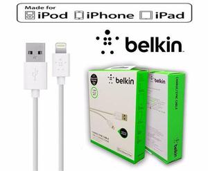 Cable Iphone 5 Belkin Usb Iphone 5 5s 6 6s Plus 100% Certifi