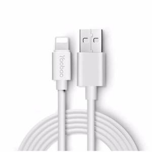 Cable Lightning Certificado Yoobao 100 Cm Blanco