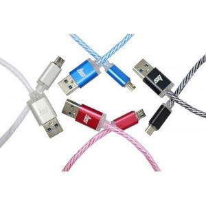 Cable Micro Usb Led Higth Quality Punta De Metal