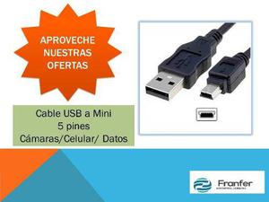 Cable Usb A Mini 5 Pines Ace-003
