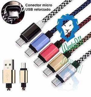 Cable Usb Nylon Samsung Huawei Motorola Htc Mayor Y Detal