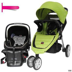 Coche Con Portabebebe Britax B-agile Combo 2x1