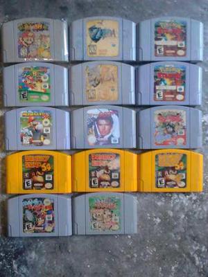 Coleccion De Juegos De N64 Nintendo 64 Se Vende Completa!!
