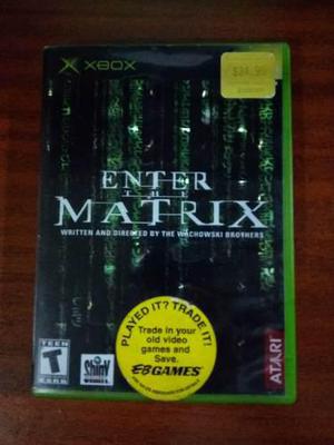 Juego Enter The Matrix Para Xbox Original