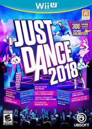 Juego Just Dance 2018 Nintendo Wii U Original Nuevo