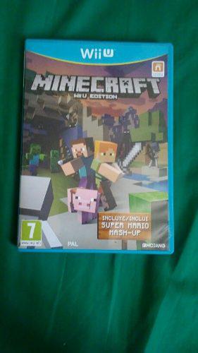 Juego Minecraft Wii U Edition Fisico Version Pal
