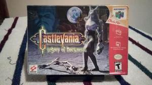 Juego Nintendo 64 Castlevania Legacy Darkness Completo Caja
