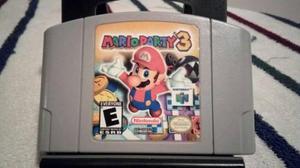 Juego Nintendo 64 Mario Party 3 Original Impecable