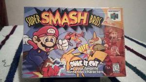 Juego Nintendo 64 Super Smash Bros. Completo Caja Y Manual