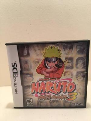 Juego Nintendo Ds Dsi 3ds Naruto Shippuden Ninja Council 3