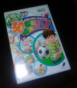 Juego Wii 30 In 1 Great Game Family Party