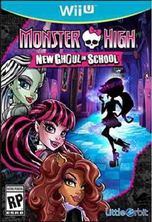 Juego Wii U Monster High New Ghoul In School Nintendo Fisico