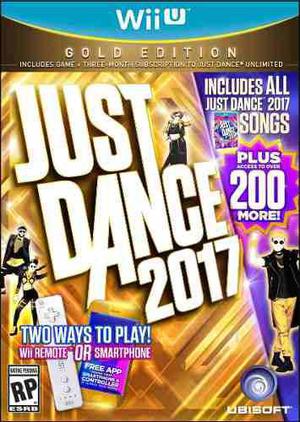 Juegos Digitales Wii U Just Dance 2017 Gold Edition!! Wiiu!!