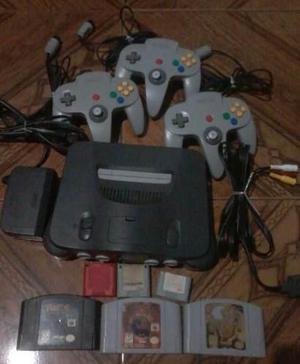Nintendo 64 + Controles + Juegos Megaoferta Aprovechaaa