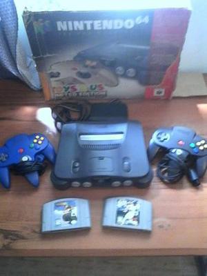 Nintendo 64 Original +2 Controles +2 Juegos