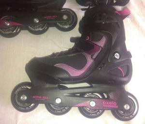 Patines Lineales Marca Oxelo Talla 40