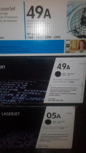 Cartuchos Hp 49a, 12a, 85a, 35a, 05a, 78a Usados.