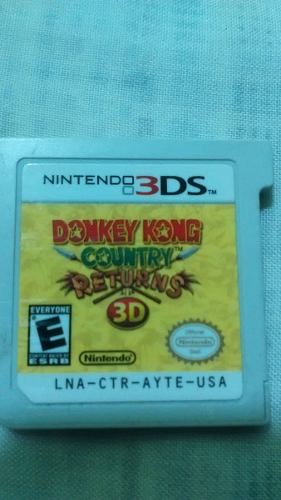 Juego Nintendo 3ds Donkey Kong