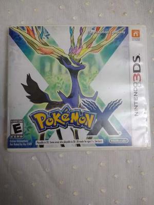 Juego Nintendo 3ds Pokemon X Original En Perfecto Estado