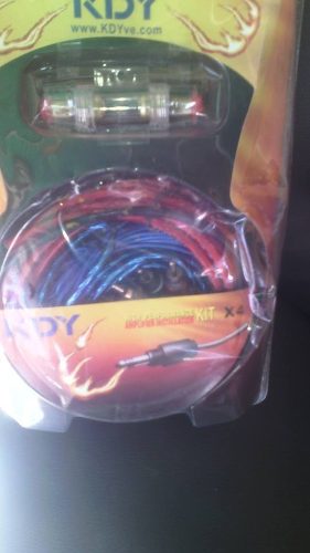 Kit Cables Sonido Audio Carros