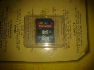 Memoria Sd Hc 8gb Para Camaras, Nintendo 3ds, Laptop