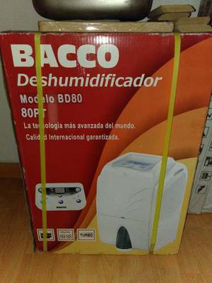 Deshumidificador Bacco Nuevo 80pt