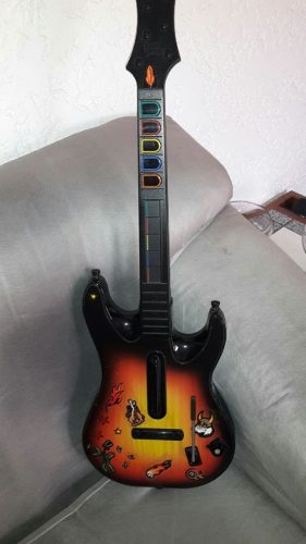 Guitarra, Bateria Y Microfono Guitar Hero, Xbox