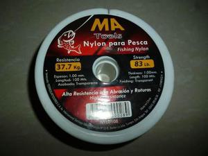 Nylon Para Pesca 1mm Tools Resistencia 37.7 Kg