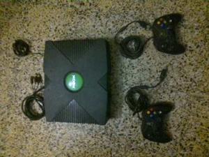 Xbox Clásico 100% Operativo Con 2 Controles