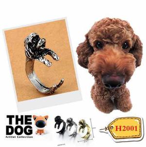 Anillo Con Forma De Perro Mascota Poodle Terrier Bulldog