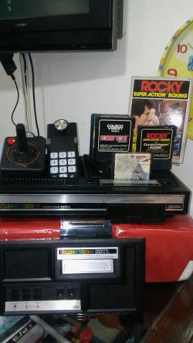 Colecovision Con Adaptador Atari 2600