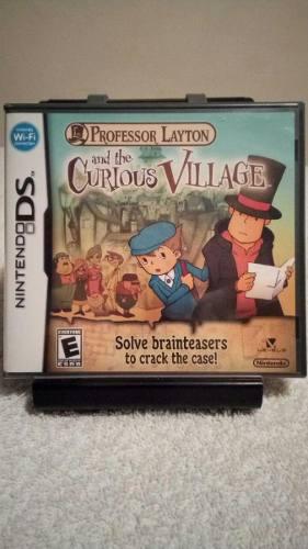 Juego Ds Professor Layton And The Curious Village Sellado