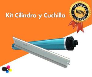 Kit Cilindro Y Cuchilla Ricoh 1015 1018 1500 2020 2000
