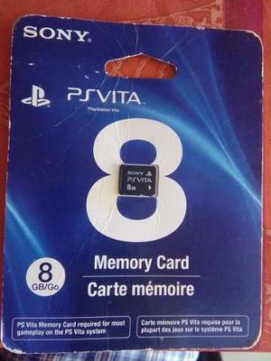 Memoria Ps Vita 8gb Usada