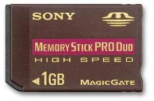Memory Stick 1gb Sony Pro Duo High Speed Magic Gate Msx-m1gn