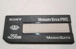 Memory Stick Para Camaras Sony 256 Mb Usada
