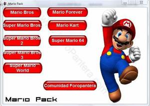 Pack De Juegos De Mario Bros Para Pc