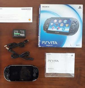 Ps Vita + Memoria 16gb + 4 Juegos!