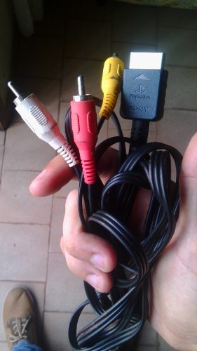 Cable Av Play Station Dos Ps2, Sin Uso.