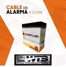 Cable Utp Alarma Wireplus+70% Cobre 100mts Data/voz/sensores