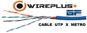Cable Utp Cat 5e Por Metro Marca Wireplus Testeado