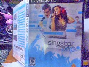 Juego Play 2 Sing Star Pop