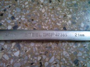 Llave Combinada Steel Grip 21 Mm Modelo 