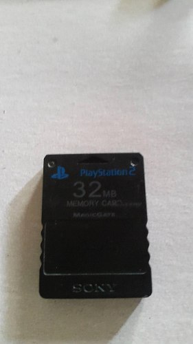 Memory Card De 32mb Para Playstation 2 Sony