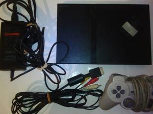 Play Station 2 Slim Chipeado, En Buen Estado